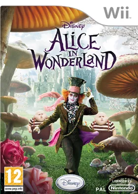 Alice in Wonderland box cover front